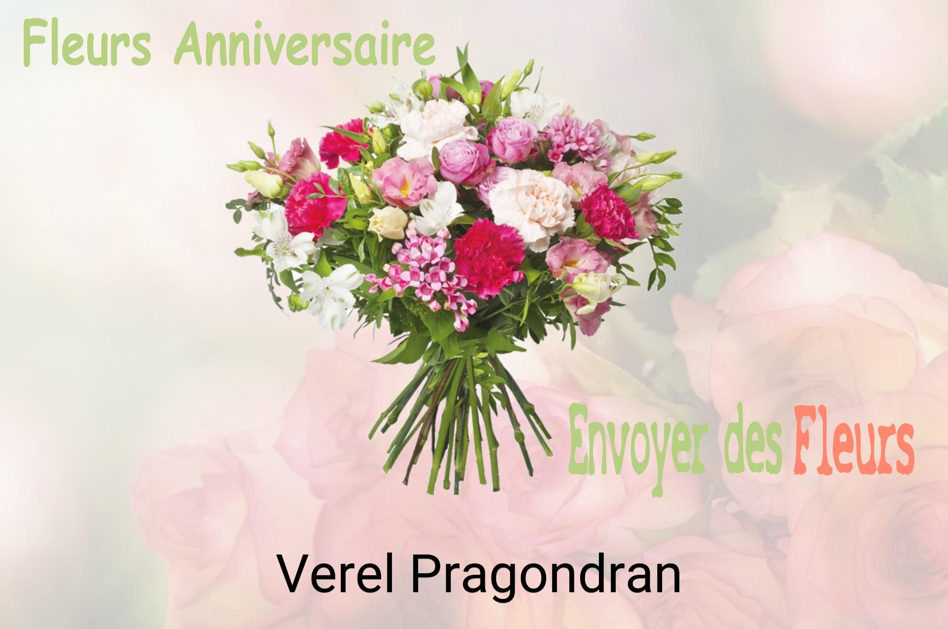 Bouquet de fleurs d’anniversaire livré à Verel-Pragondran
