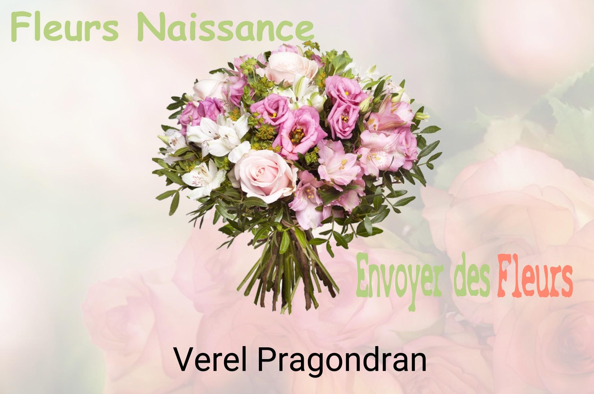 Bouquet de fleurs de naissance livré à Verel-Pragondran